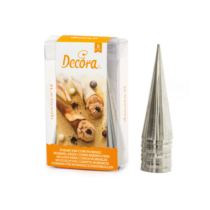0062226-Decora-Normal-cone-molds Decora комплект еднопорционни форми