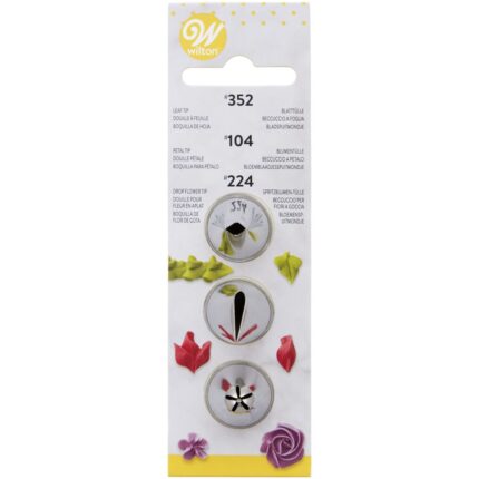 Wilton комплект накрайници #104 #352 #224
