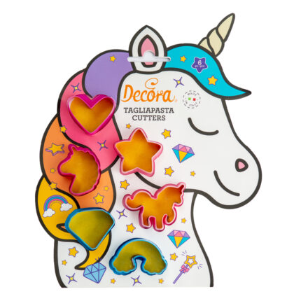 Decora комплект малки резци Еднорог