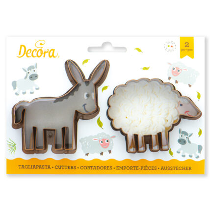 Decora комплект резци магаре и овца