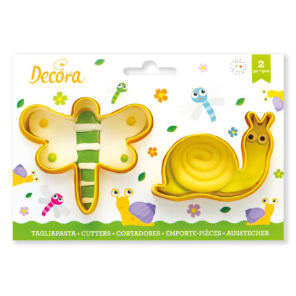 Decora комплект резци водно конче и охлюв за бисквитки