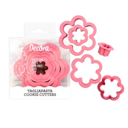 Decora комплект резци цвете за бисквитки