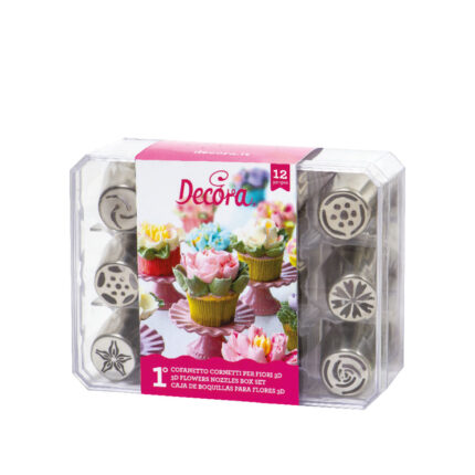 Decora комплект накрайници за 3D цветя