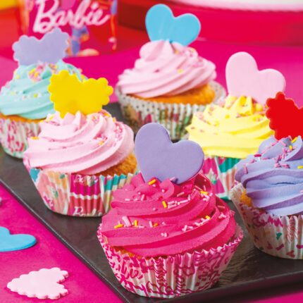 Decora комплект хартиени кофички за мъфини Barbie