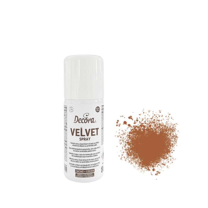 9261237-Decora-Edible-Valvet-Spray-Color-Cacao Decora цвят какао с кадифен ефект