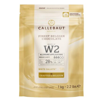 CALLEBAUT бял шоколад на калети 1 кг