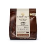 CALLEBAUT млечен шоколад на калети 400 гр