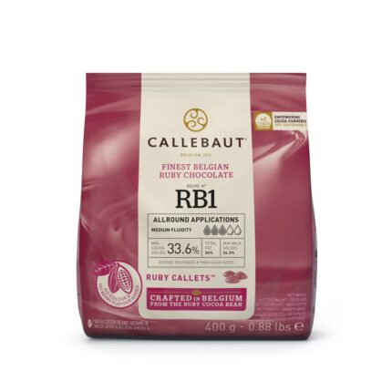 CALLEBAUT RUBY шоколад на калети