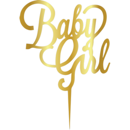 Cesil златен топер Baby Girl