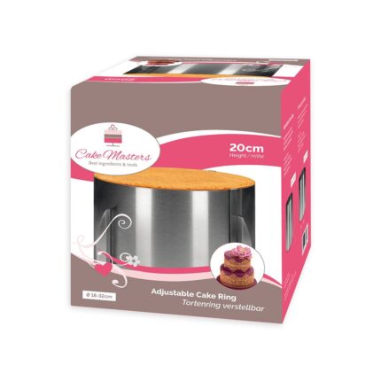 Регулируема форма за печене с височина 20 см Cake-Masters