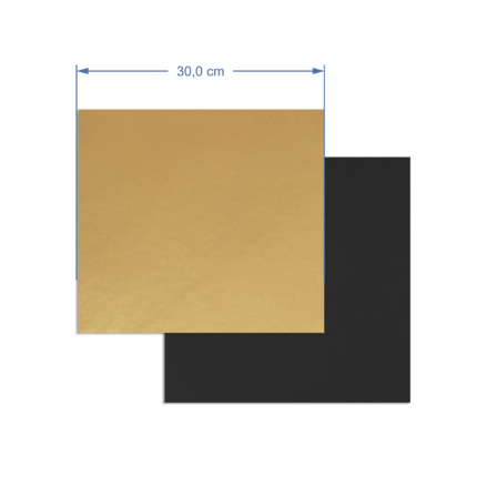 Carton-Gold-Black-Sqare-Cake-Boards 30cm