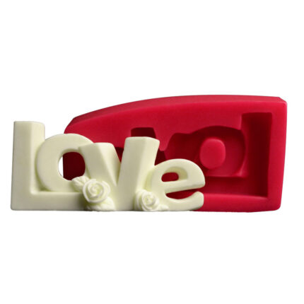 Молд LOVE и рози Cesil Professional