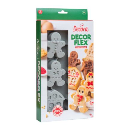 Decora силиконов калъп за меденки Gingerbread