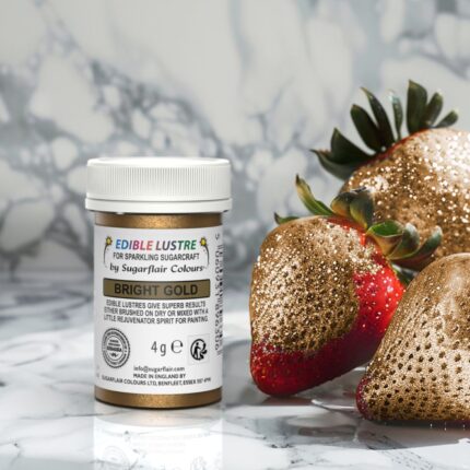 Sugarflair ядлива пудра Lustre Bright Gold