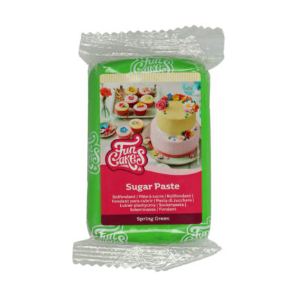 Захарна паста пролетно зелено FunCakes.