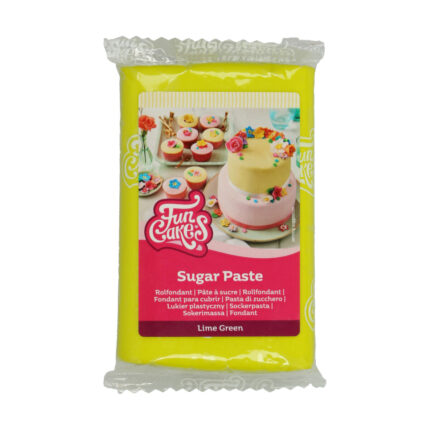 Захарна паста лайм зелено FunCakes