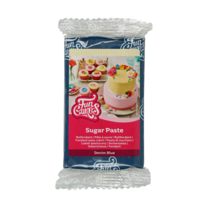 Захарна паста деним синьо FunCakes