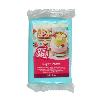 Захарна паста бебешко синьо FunCakes