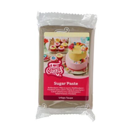 Захарна паста цвят Urban Taupe FunCakes