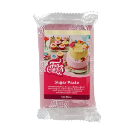 Захарна паста цвят Old rose FunCakes