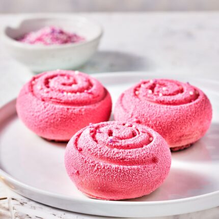 FunCakes розов кадифен спрей пример