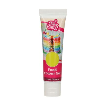 FunCakes лайм зелен гел сладкарски оцветител 30g