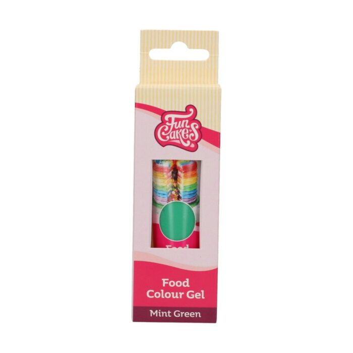 FunCakes-Food-Colour-Gel-Mint-Green-30g FunCakes мента гел сладкарски оцветител 30g