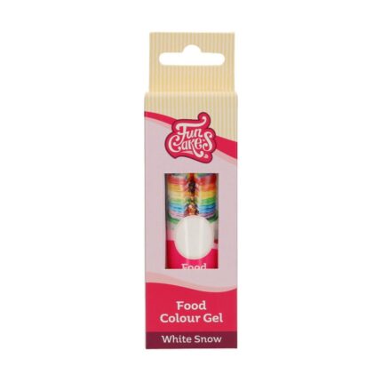 FunCakes снежнобял сладкарски гел оцветител 50g