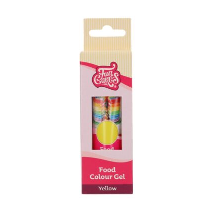 FunCakes жълт гел сладкарски оцветител 30g