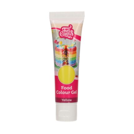 FunCakes жълт гел сладкарски оцветител 30g