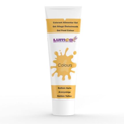 Lumea гел златно жълт сладкарски оцветител