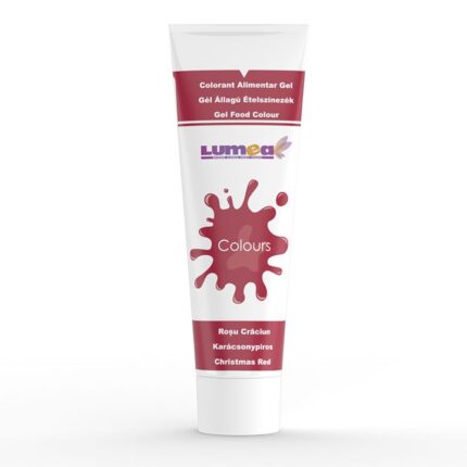 Lumea гел Коледно червен сладкарски оцветител 30g