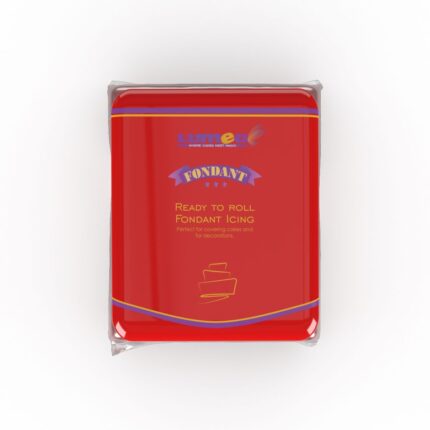 Lumea червен фондан 250 гр