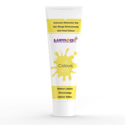 Lumea гел лимонено жълт сладкарски оцветител 30g