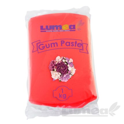 Lumea червен gum paste