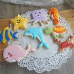Комплект резци на морска тема