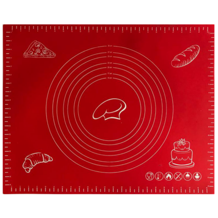 Силиконова подложка за месене 50x40 cm Cesil Professional
