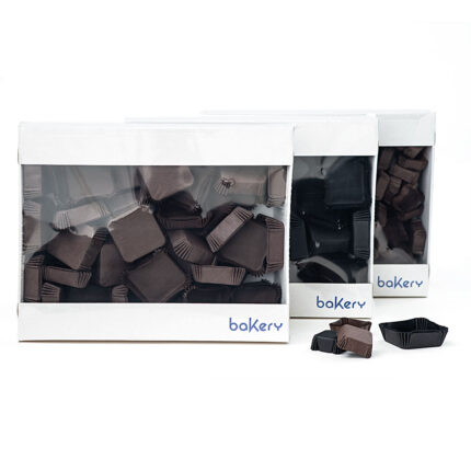 Decora Bakery Line ниски квадратни чаши за печене