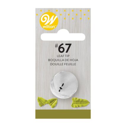 Wilton накрайник #67 листо