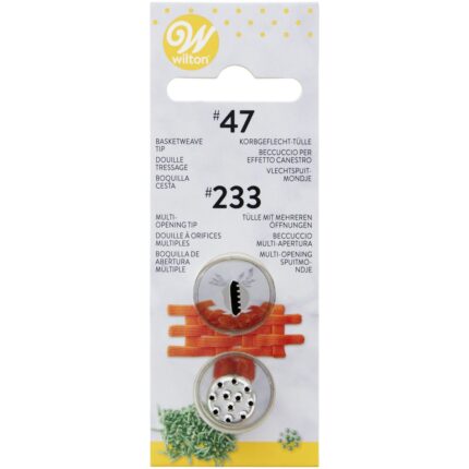 Wilton комплект накрайници #047 #233
