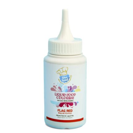 Течен оцветител - флаг червен